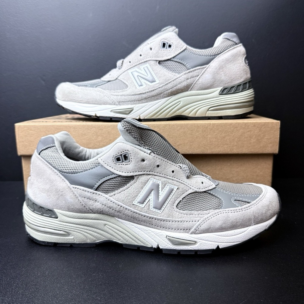 New Balance 991v1‎ Men's Size 10 Made In England Grey Silver M991GL